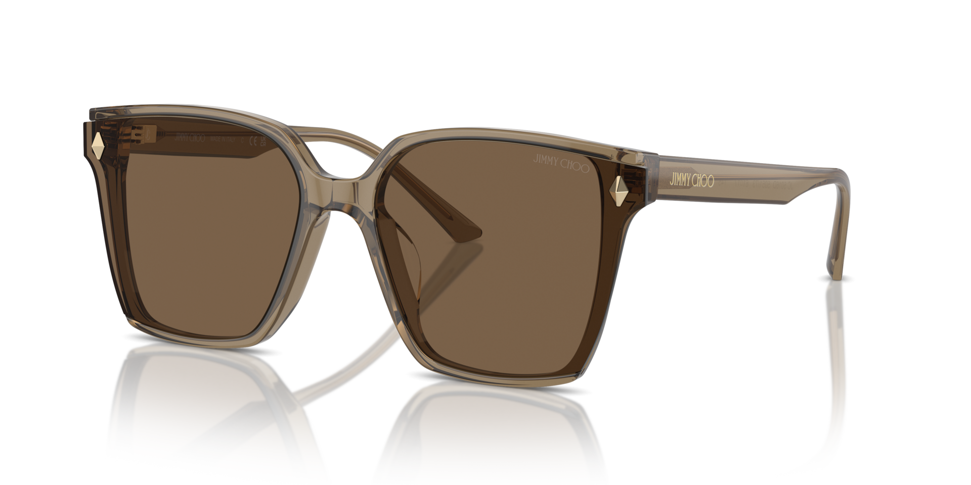 Jimmy Choo JC5016D S (61 - 17) with Brown lenses and Brown frame