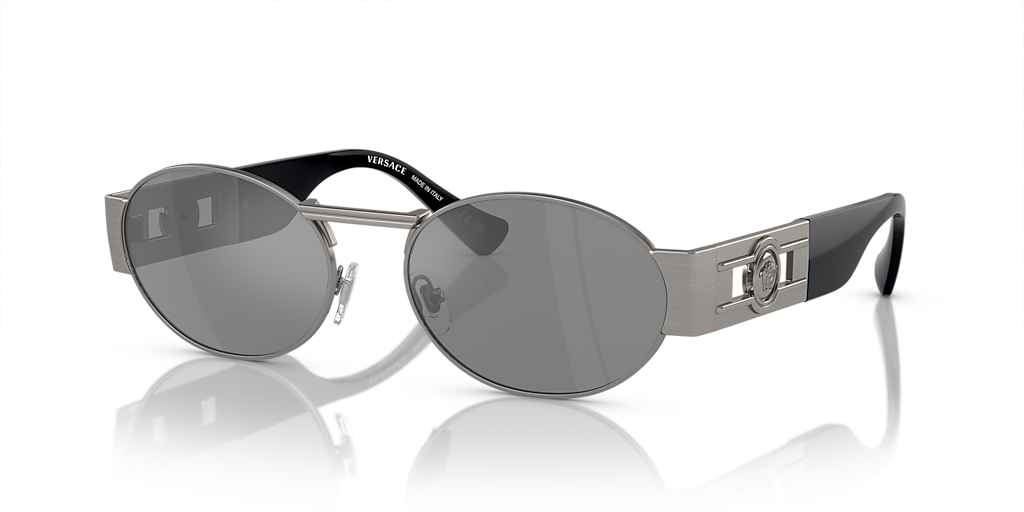 Versace VE2264 L (56 - 18) with Silver lenses and Grey frame