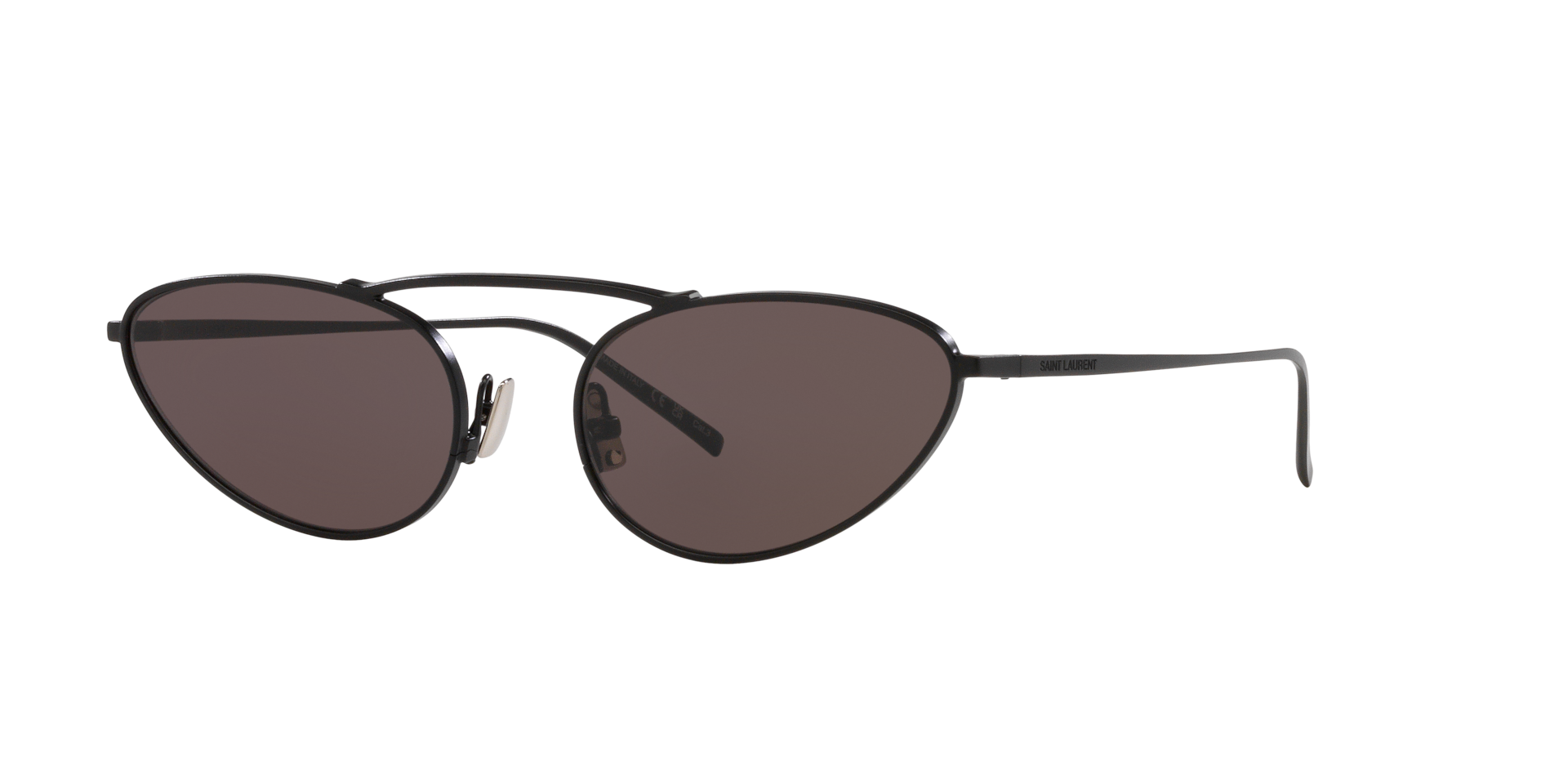 Saint Laurent SL 538 XL (58 - 20) with Grey lenses and Black frame