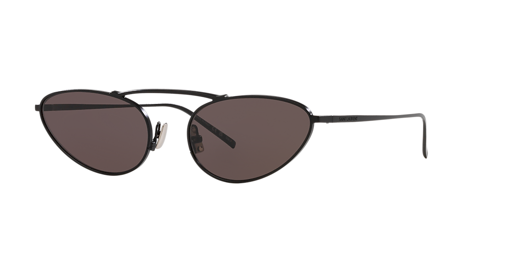 Saint Laurent SL 538 XL (58 - 20) with Grey lenses and Black frame