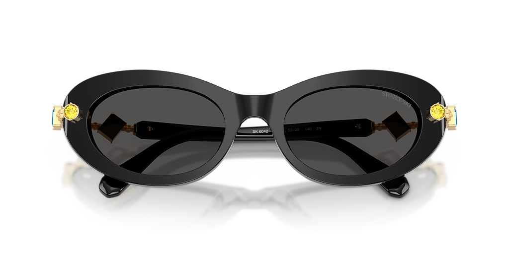 Swarovski SK6042 XXL (53 - 20) with Grey lenses and Black frame