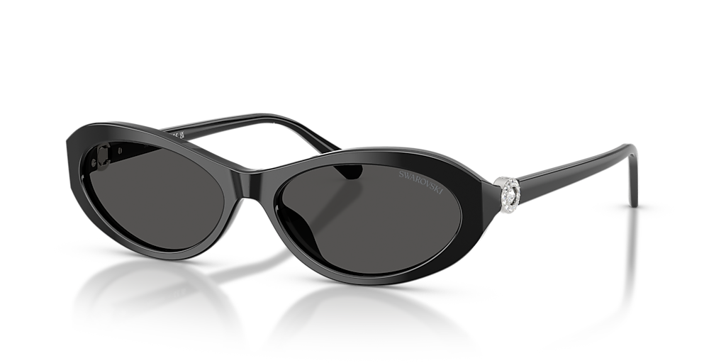 Swarovski SK6069U L (56 - 16) with Grey lenses and Black frame