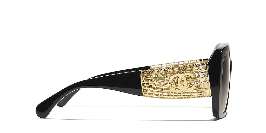 Chanel Square Sunglasses CH5532A L (54 - 19) with Brown lenses and