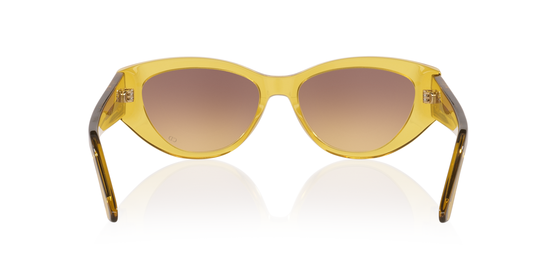 ディオール　ライト DIOR Diorglow B1I XS (53 - 16) with Brown lenses and Yellow frame