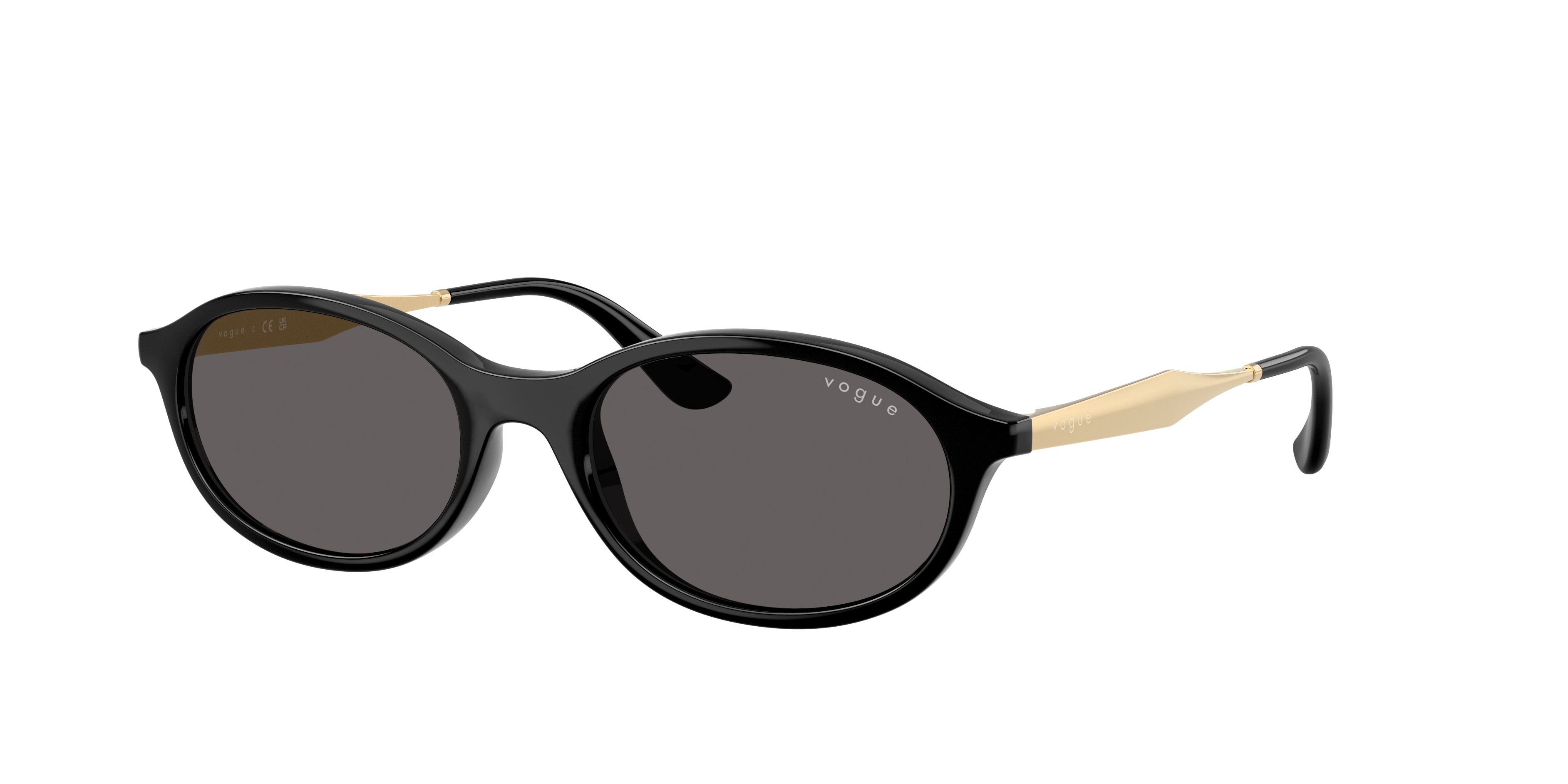 Vogue Eyewear Woman Sunglass VO5625S -  Frame color: Black, Lens color: Black Smoke