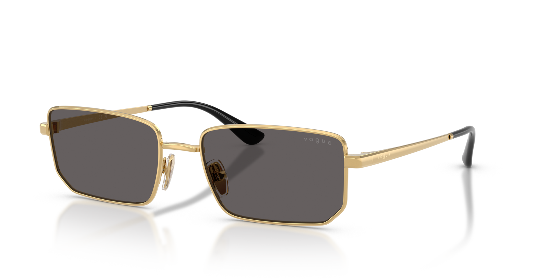 Vogue Eyewear VO4352S L (56 - 18) with Grey lenses and Gold frame