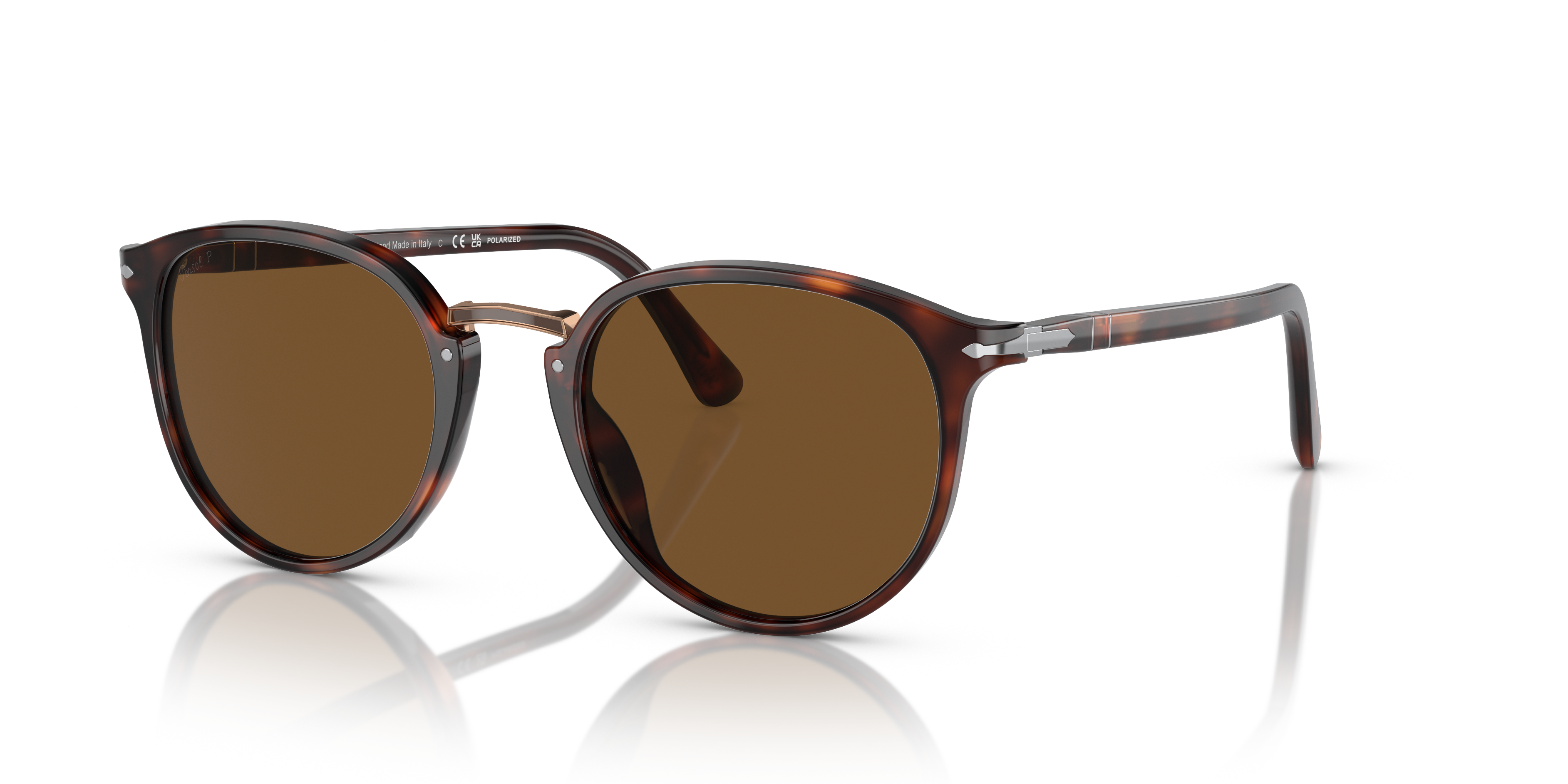 Persol PO3210S XL (54 - 21) with Brown lenses and Tortoise frame
