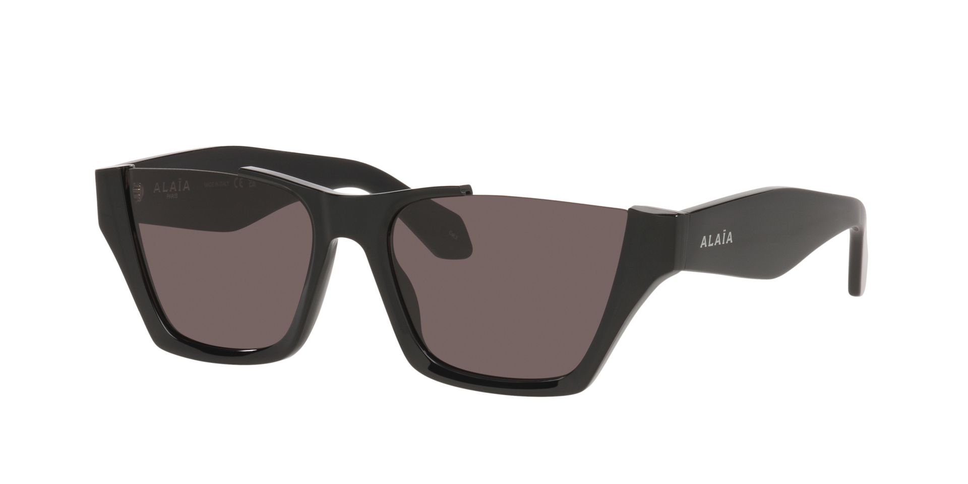 Alaia Femme Sunglass AA0081S - Couleur du Monture Noir Couleur de Lentille Gris 350 €