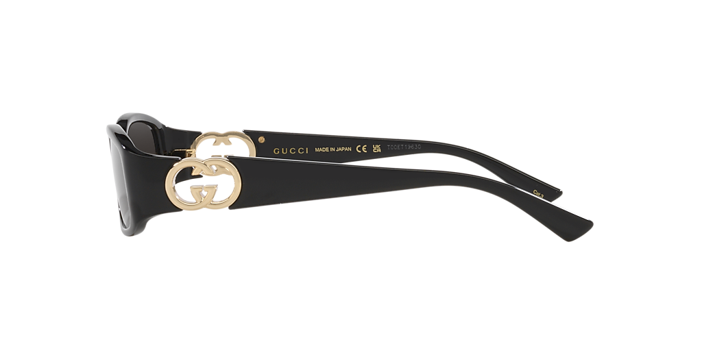 Gucci GG1661S S (54 - 16) with Grey lenses and Black frame