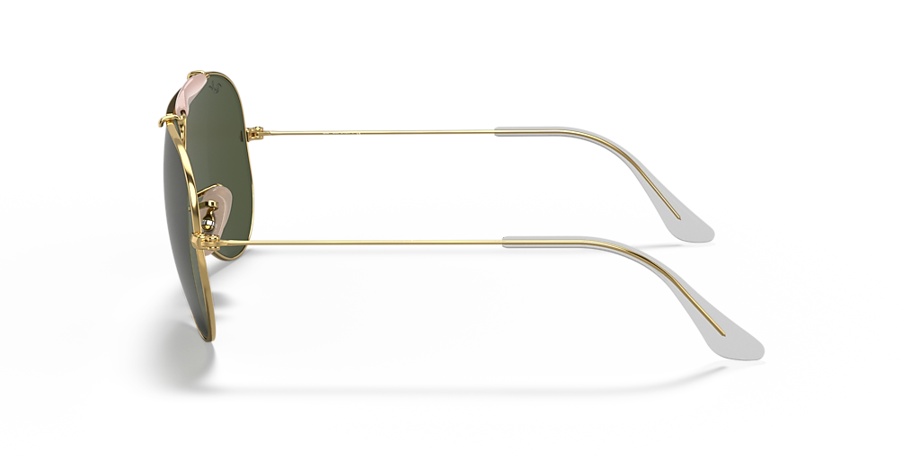 Ray-Ban Shooter XL (62 - 09) with Green lenses and Gold frame