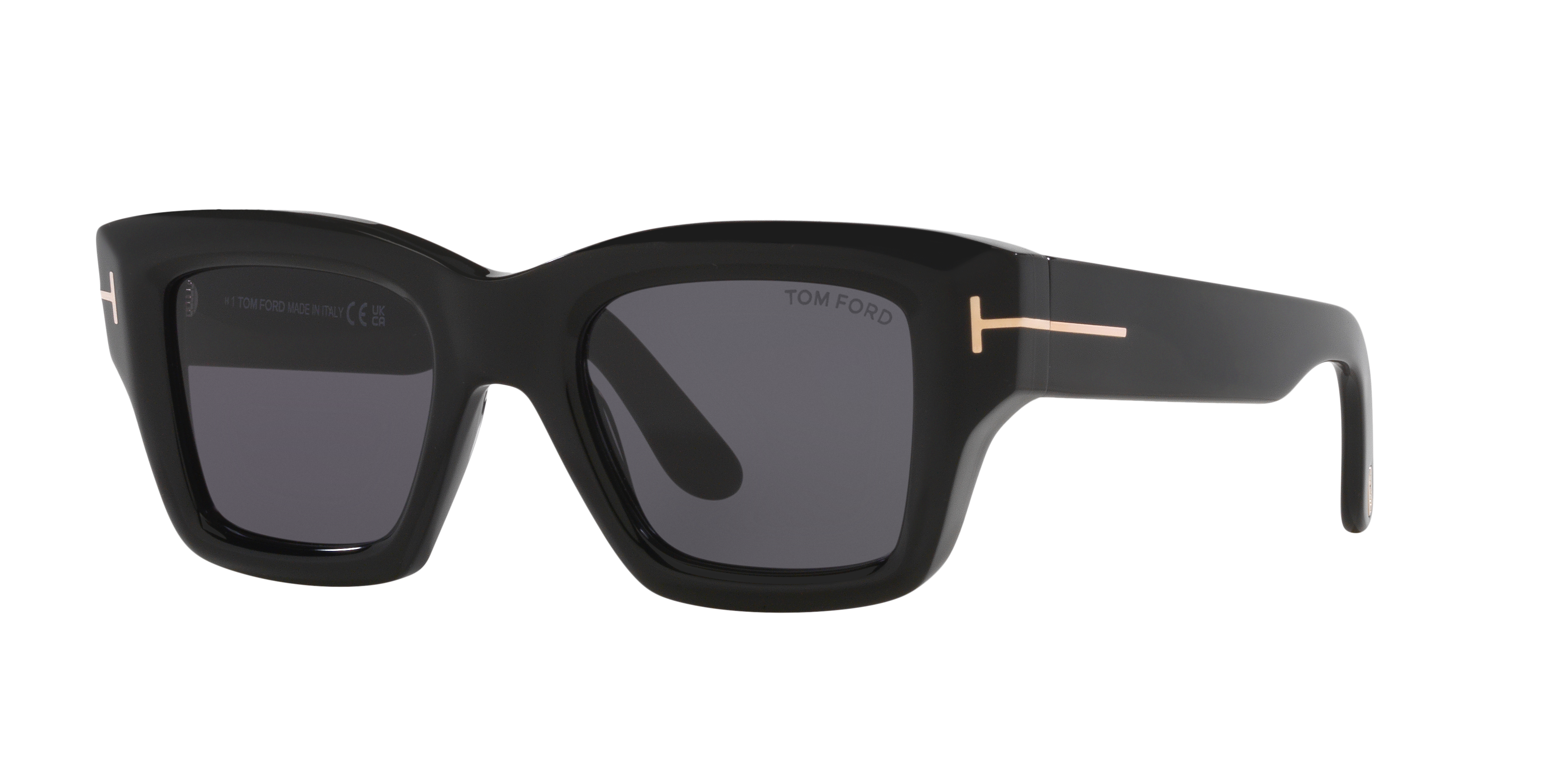Tom Ford Ilias XXL (50 - 22) with Grey lenses and Black frame