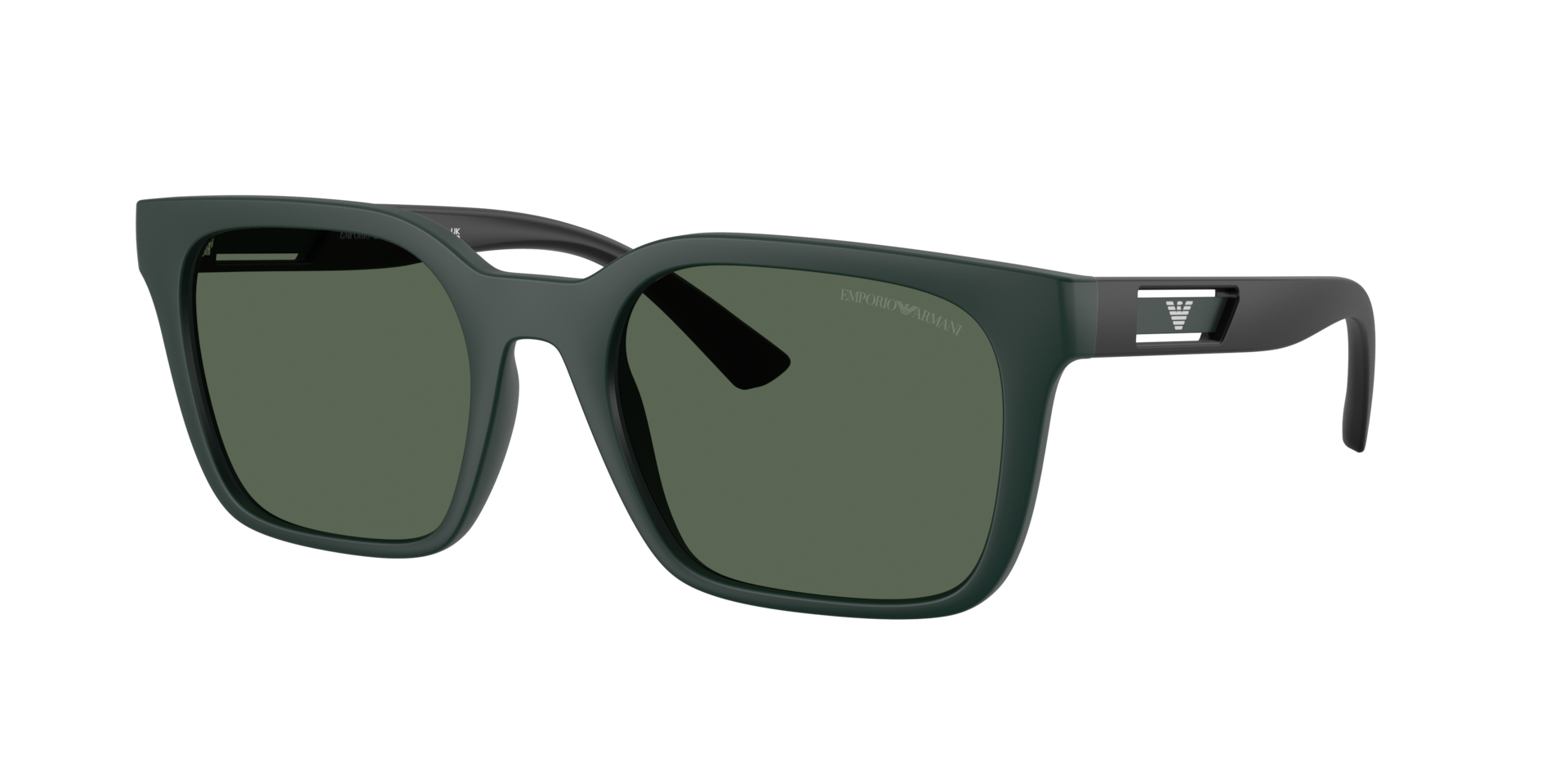 Emporio Armani Man Sunglass EA4269 -  Frame color: Matte Petrol, Lens color: Green
