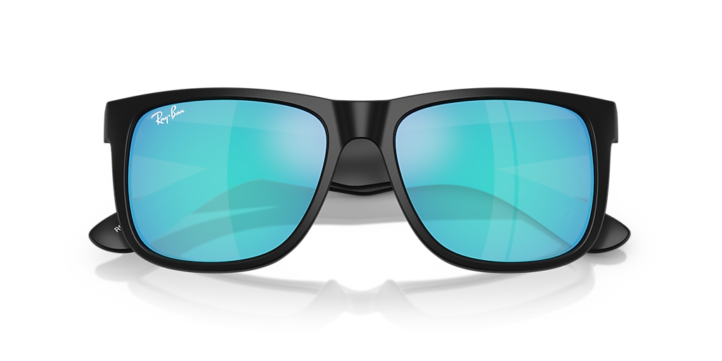 Ray-Ban Justin Color Mix L (58 - 17) with Blue lenses and Black