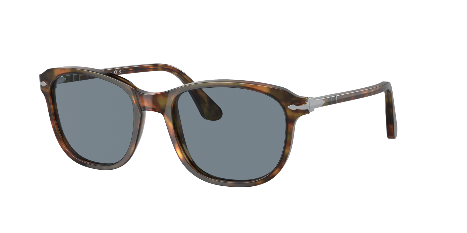 Persol Unisex Sunglass PO1935S -  Frame color: Caffe, Lens color: Light Blue