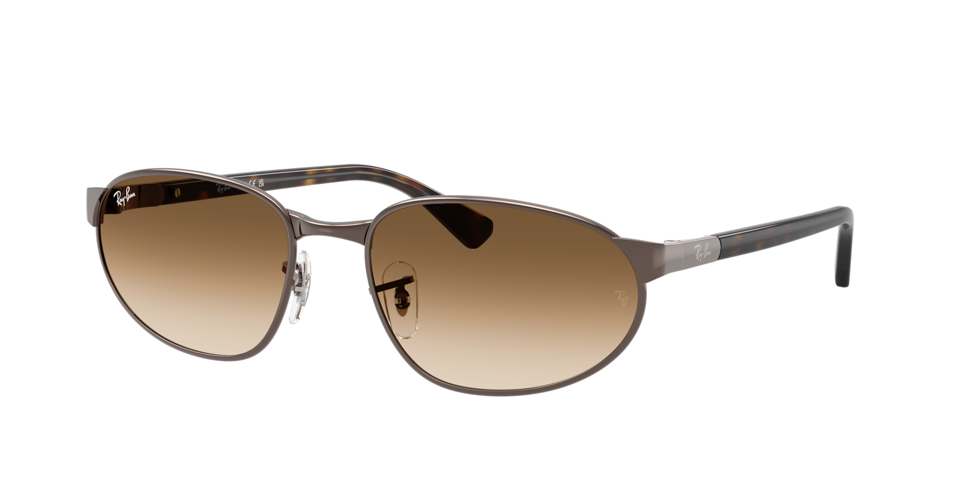Ray-Ban Unisex Sunglass RB3777 - Couleur du Monture: Cuivre, Couleur de Lentille: Marron dégradé incolore