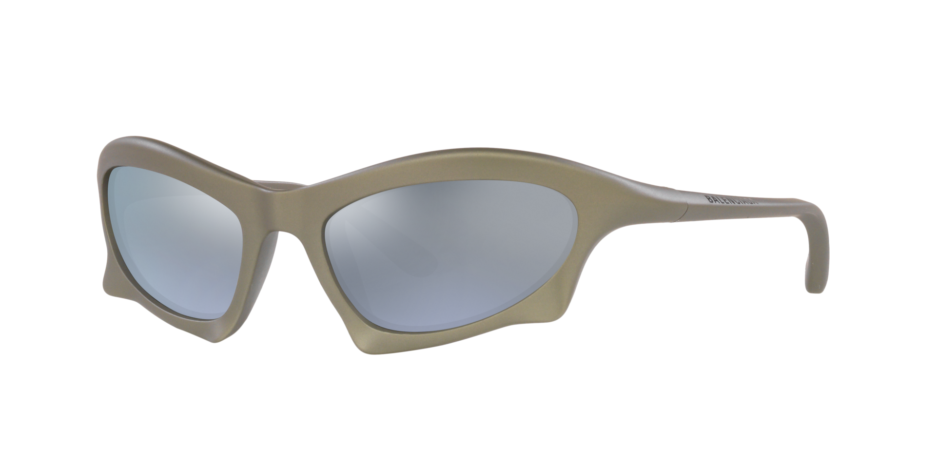 Balenciaga BB0229S XXL (59 - 20) with Silver lenses and Silver