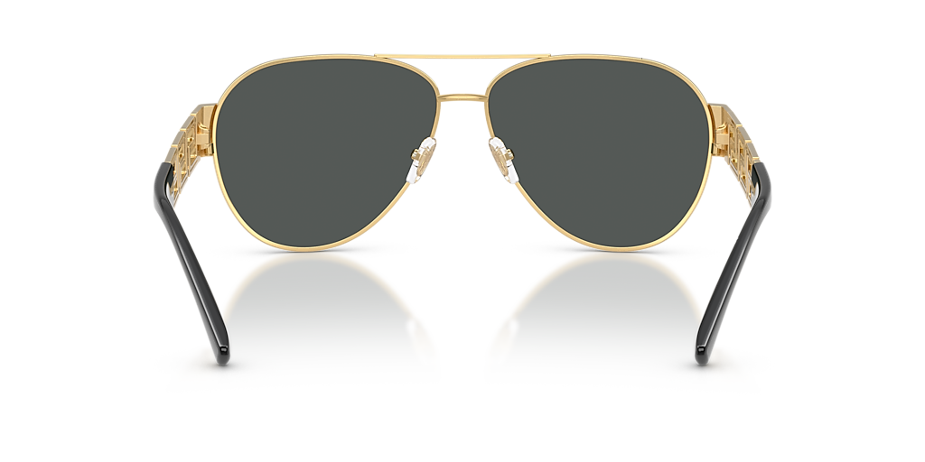 Versace VE2289 XL (61 - 13) with Grey lenses and Gold frame