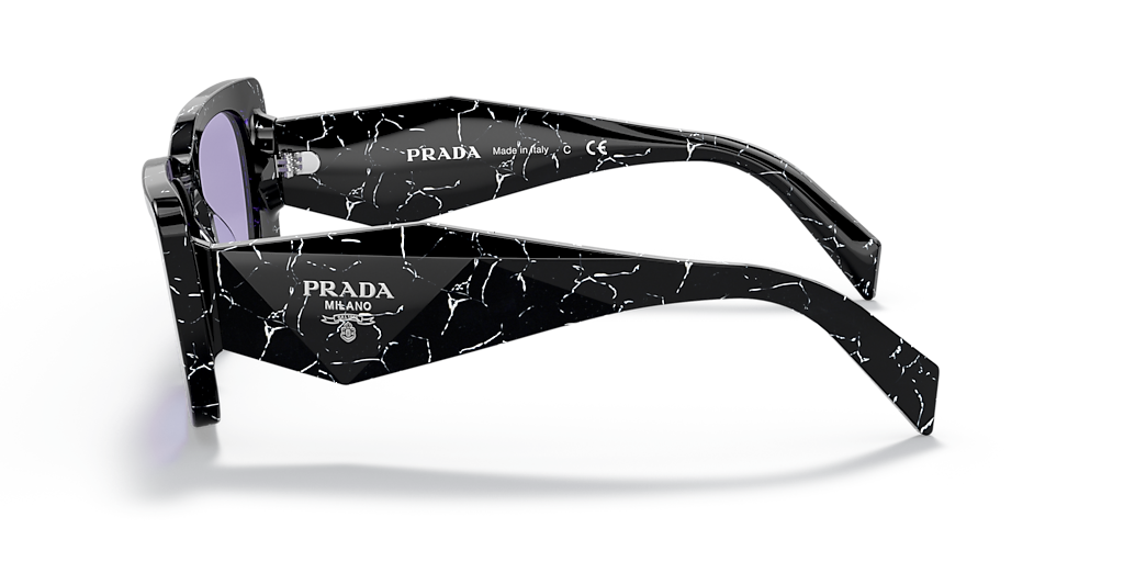 Prada PR 08YS XS (51 - 18) with Violet lenses and Tortoise frame