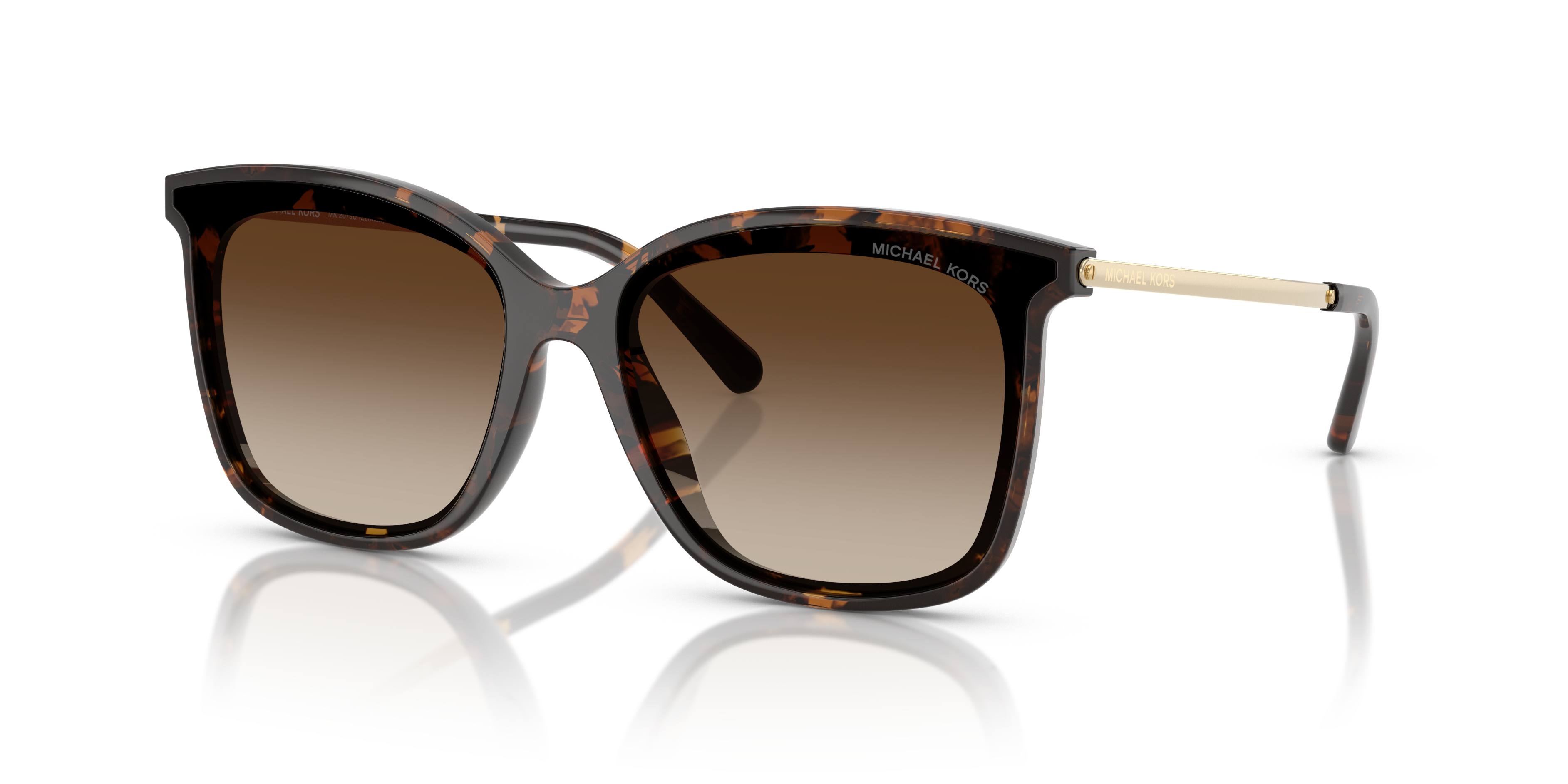 MSKTサングラス Michael Kors Zermatt L (61 - 17) with Grey lenses and Tortoise