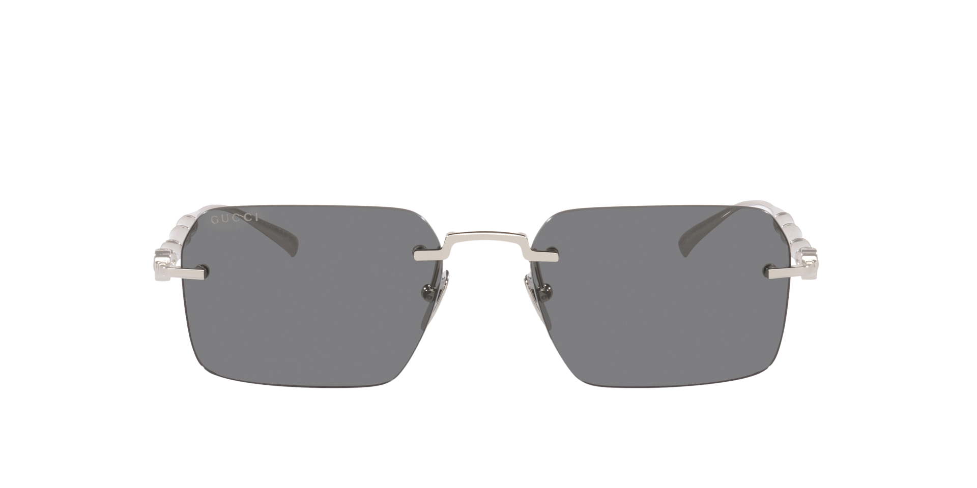 Gucci GG2154S L (56 - 18) with Grey lenses and Silver frame