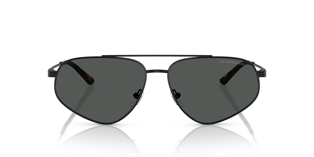 Emporio Armani EA2156 L (59 - 14) with Grey lenses and Black frame