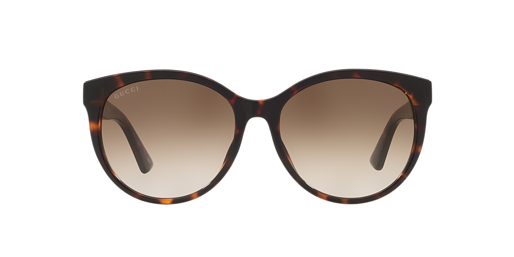 Gucci GG0636SK M (56 - 17) with Brown lenses and Tortoise frame