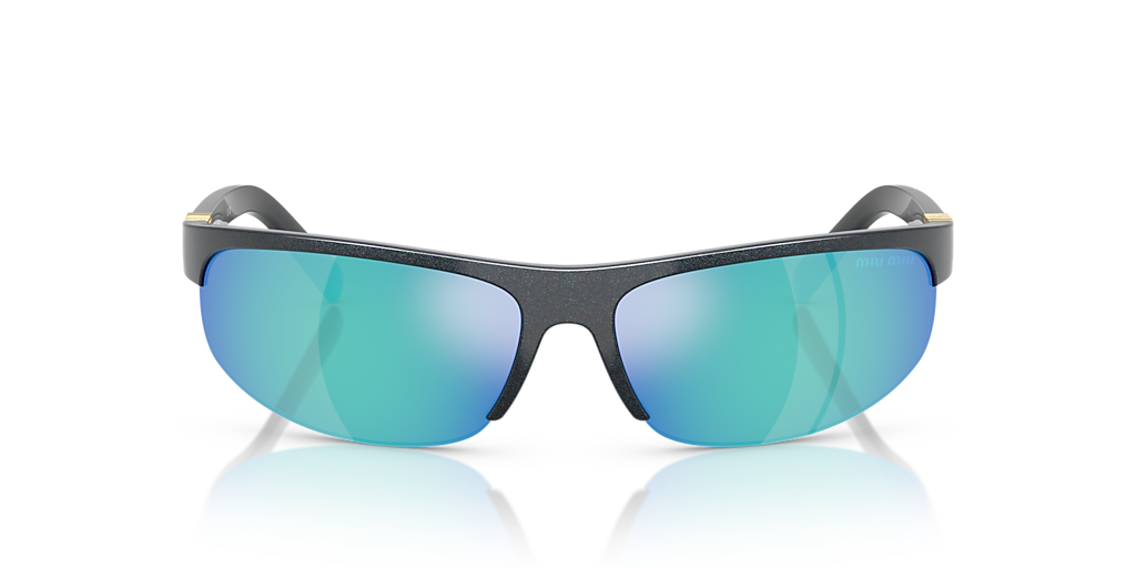 Miu Miu MU A02S M (70 - 14) with Blue lenses and Grey frame