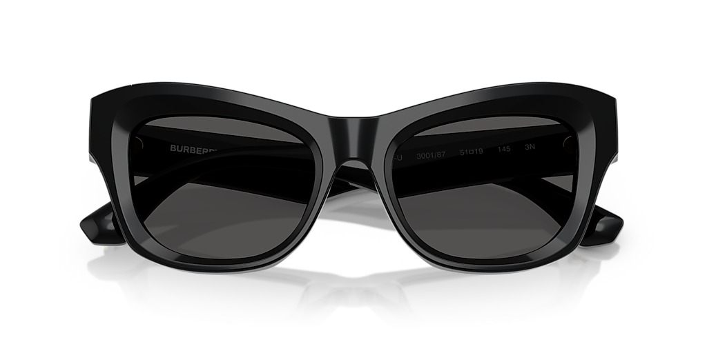 Burberry BE4442U M (51 - 19) with Grey lenses and Black  display picture 2
