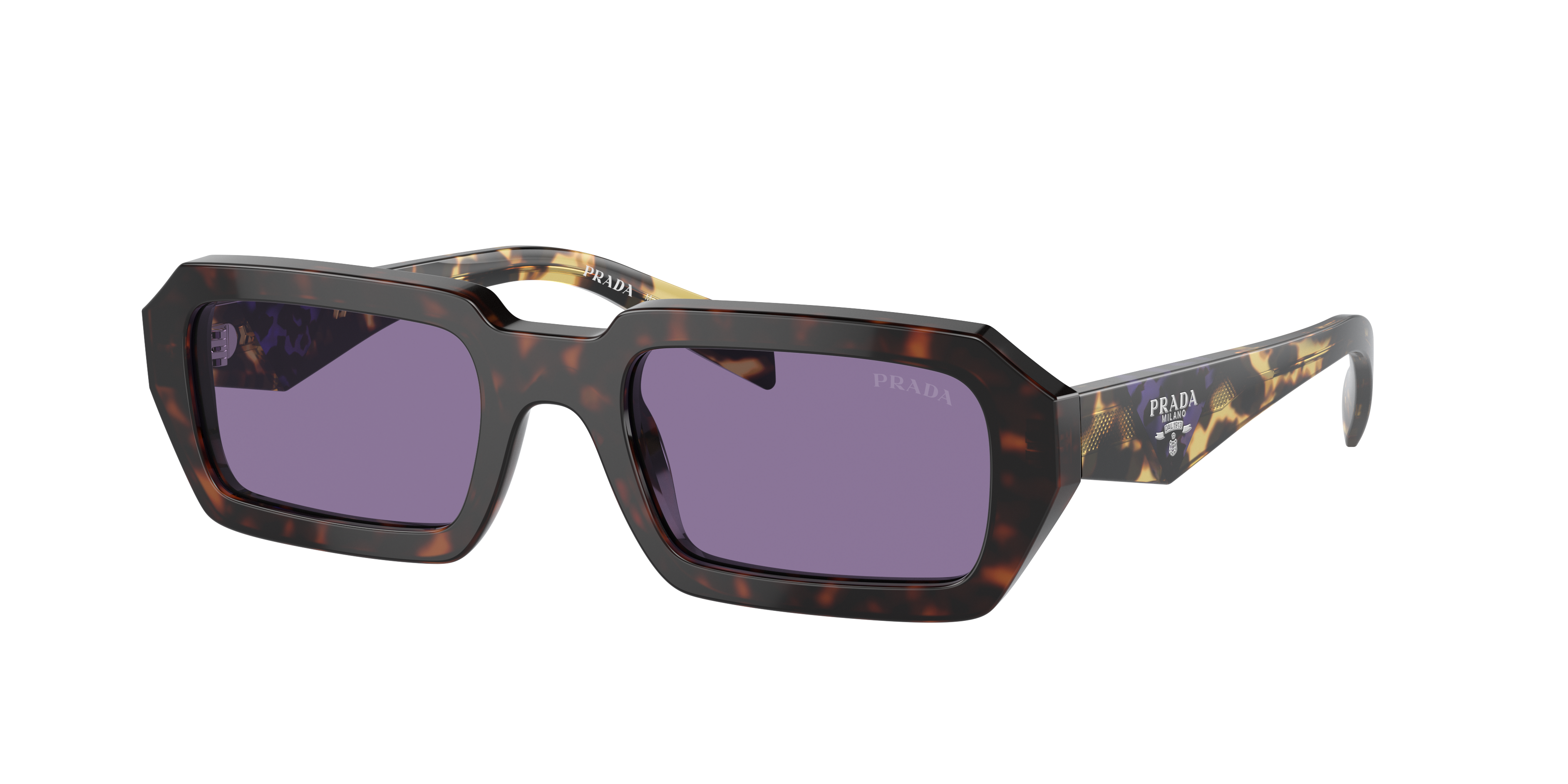 Prada PR A12S M (52 - 21) with Violet lenses and Tortoise frame