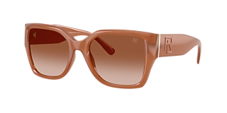 Ralph Lauren Women’s Sunglasses The Kiera RL8218U Solid Beige RL8218U THE KIERA Sunglasses - Ralph Lauren Authorized  main image 3
