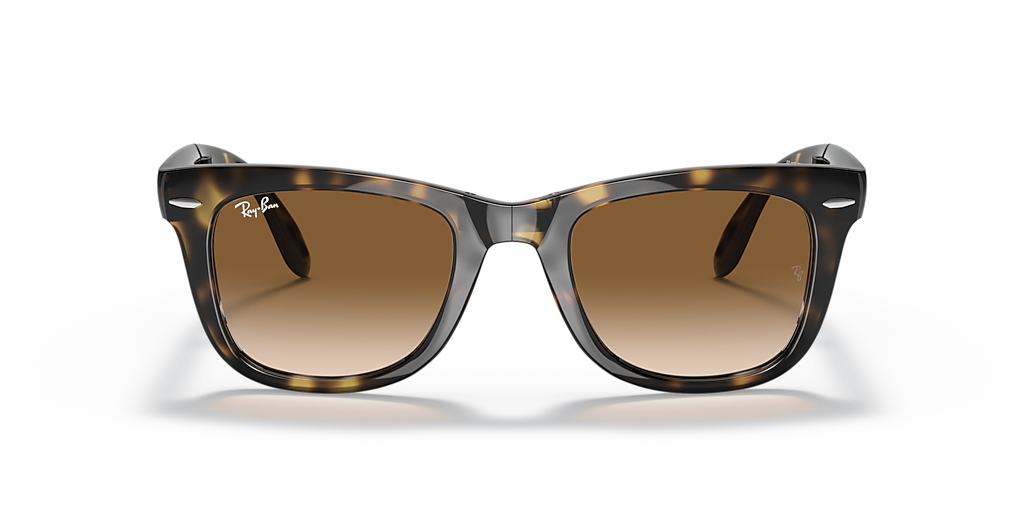 B&L レイバン RAY BAN FOLDING WAYFARER USA Ray-Ban Wayfarer Folding Classic XL (54 - 20) with Brown lenses