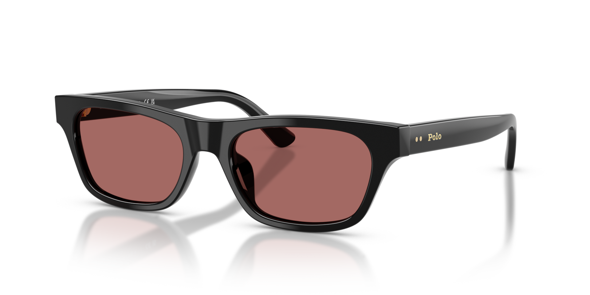 Polo Ralph Lauren PH4238U M (53 - 18) with Violet lenses and Black