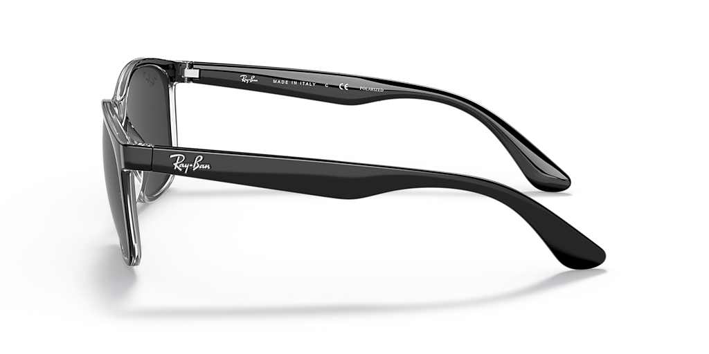 Ray-Ban RB4374 XL (56 - 19) with Black lenses and Black frame