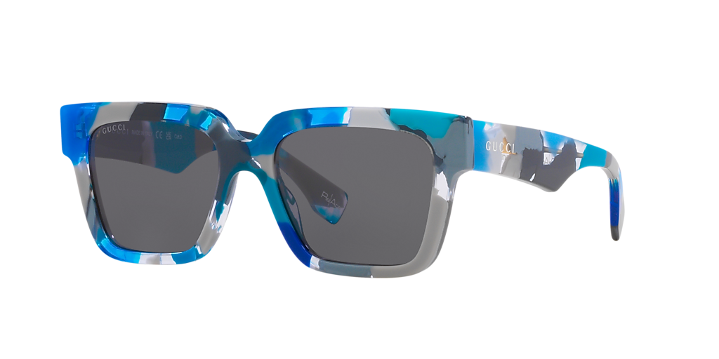 Gucci GG1626S S (54 - 18) with Grey lenses and Blue frame