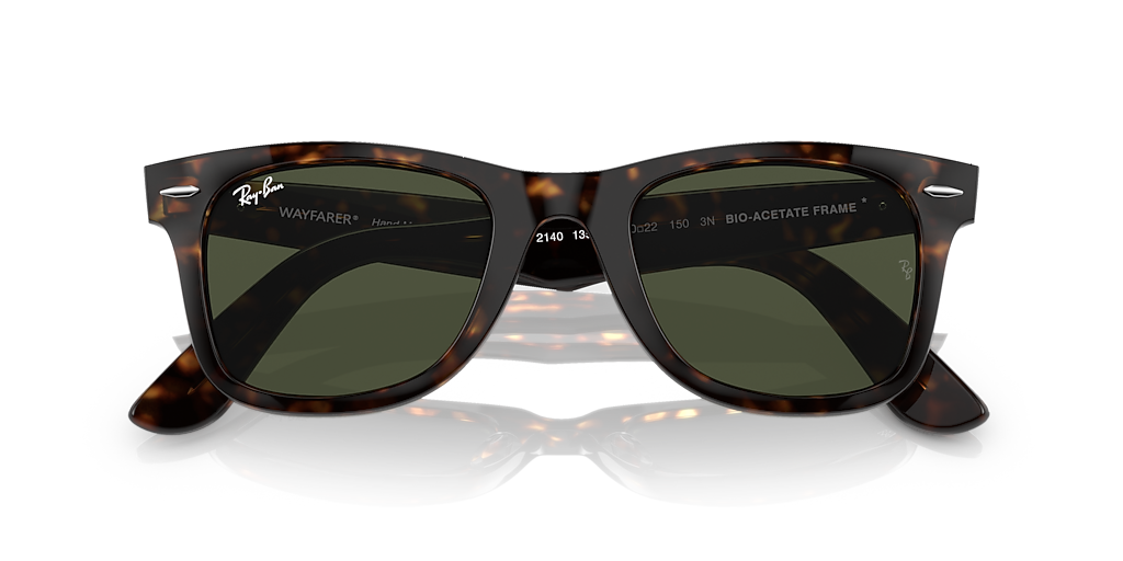 Ray-Ban Original Wayfarer Bio-Based L (50 - 22) with Green lenses