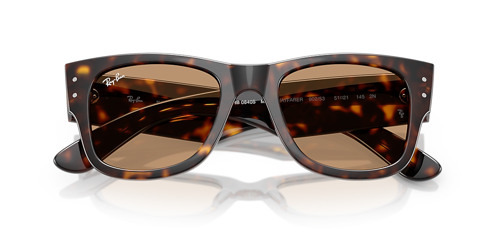 Ray-Ban Mega Wayfarer Summer Capsule M (51 - 21) with Brown lenses