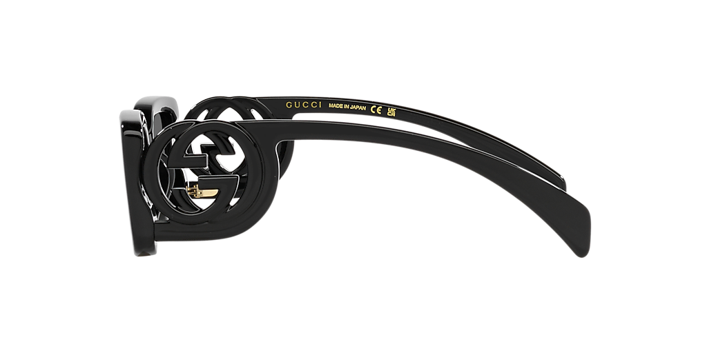 Gucci GG1325S M (54 - 19) with Grey lenses and Black frame