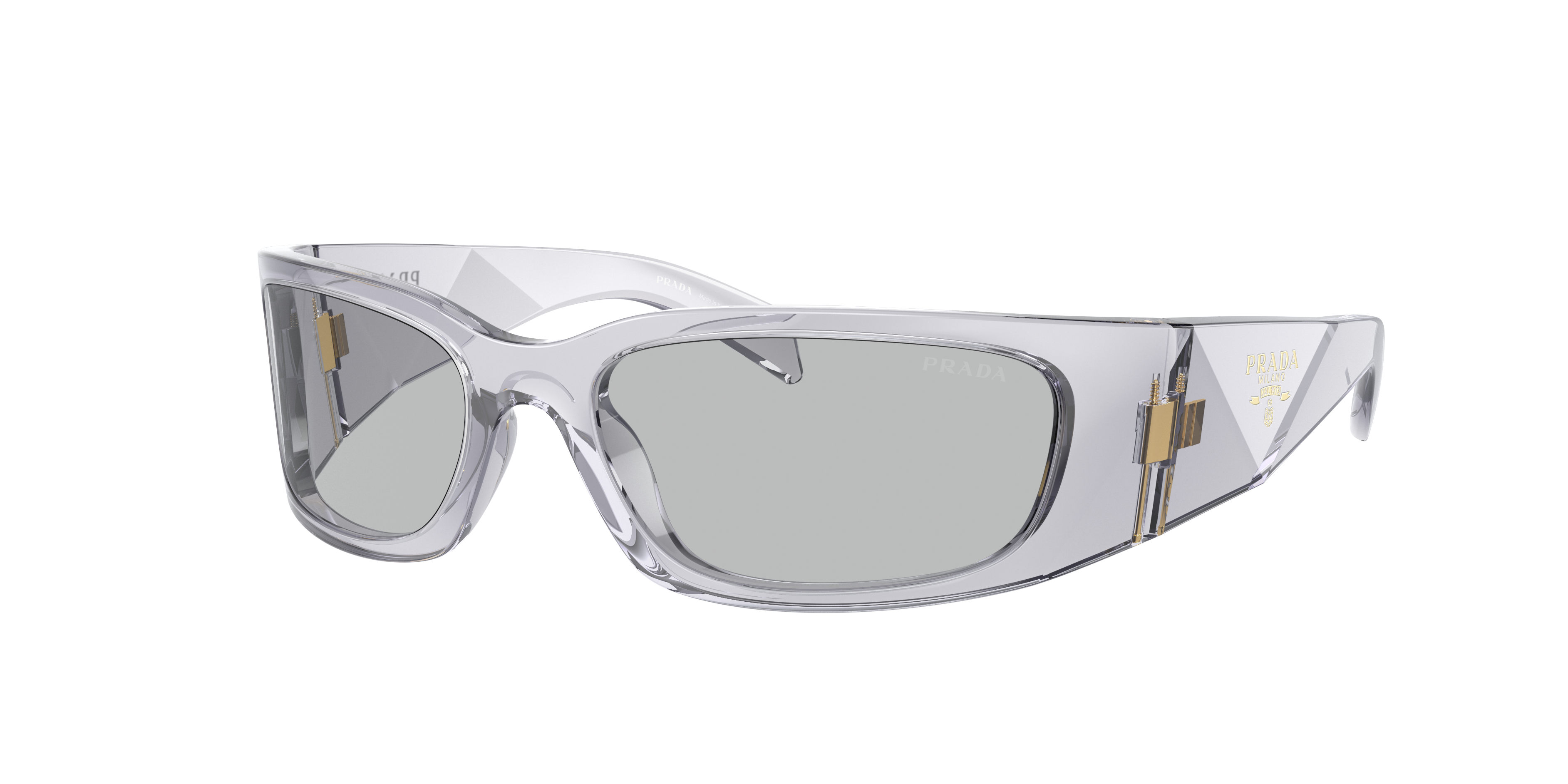 Prada PR A14S L (60 - 18) with Grey lenses and Grey frame