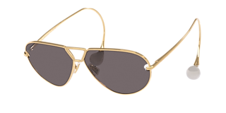 Bottega Veneta BV1273S XXL (63 - 12) with Yellow lenses and Black