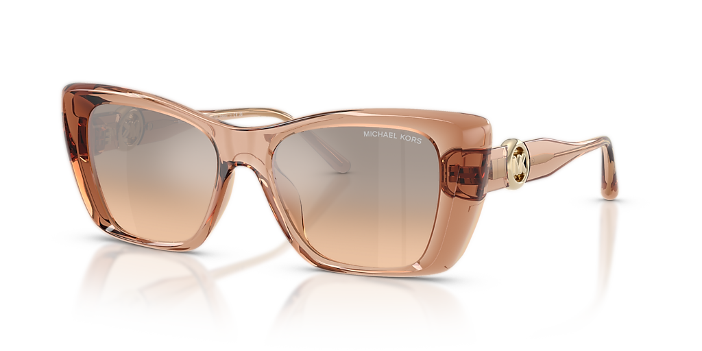Michael Kors Tokyo S (53 - 17) with Silver lenses and Brown frame