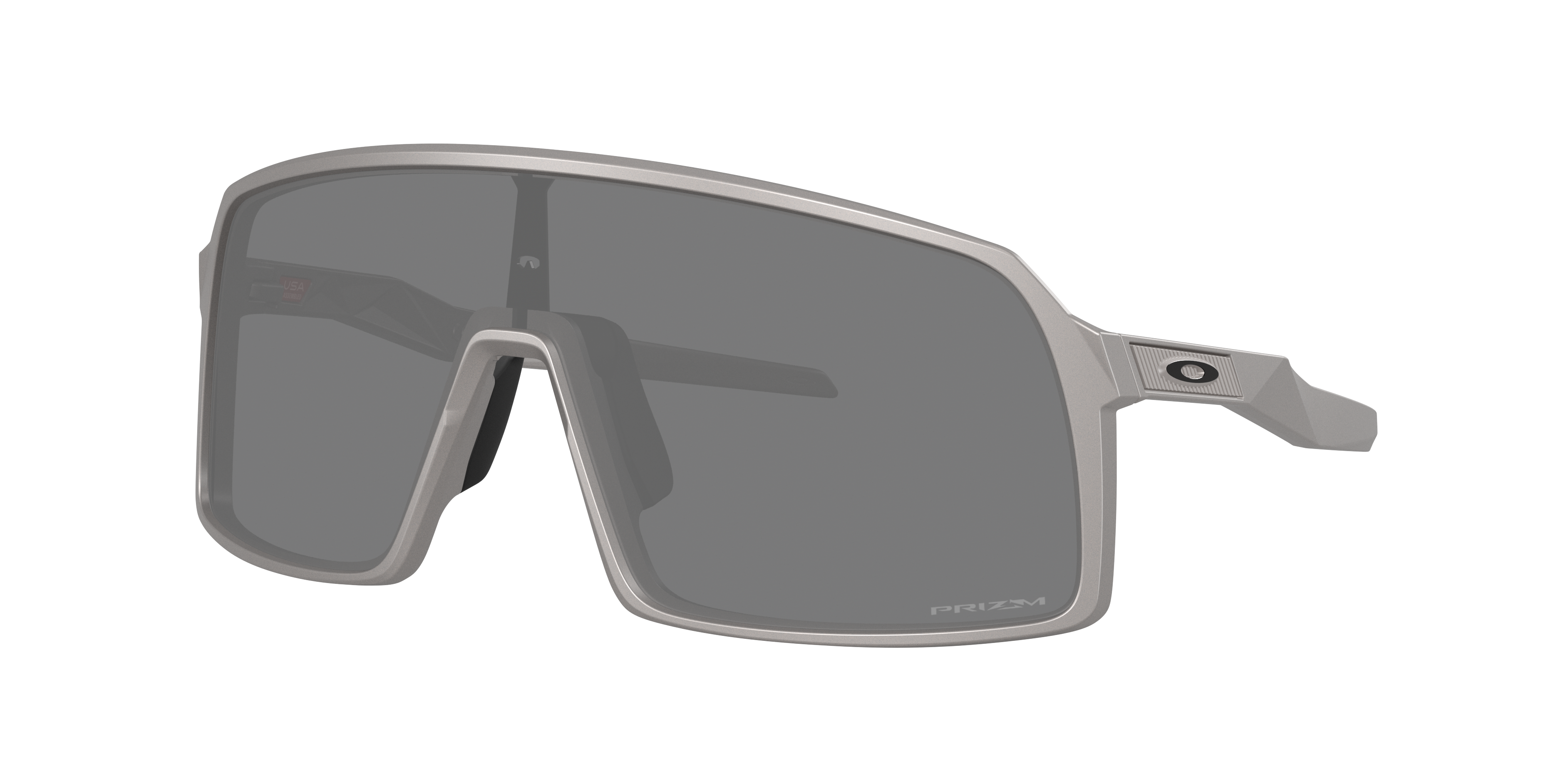 Oakley Man Sunglass Sutro Alloy Collection -  Frame color: Titanium, Lens color: Prizm Black