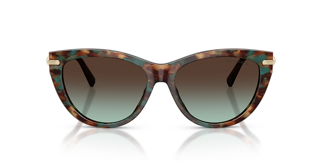 Tiffany & Co. サングラス 0TF4253F Tiffany & Co. TF4253 XL (55 - 16) with Blue lenses and Tortoise