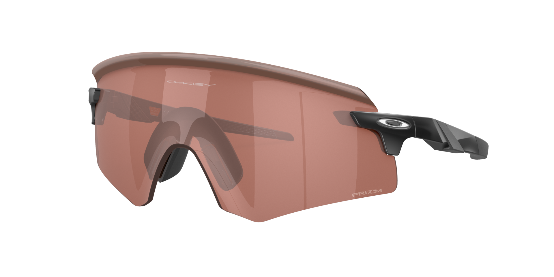 Oakley Man Sunglass Encoder -  Frame color: Matte Black, Lens color: Prizm Dark Golf