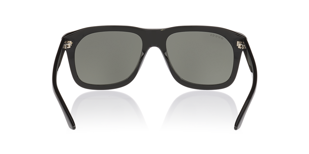 Gucci Gg2077S M (55 - 17) with Grey lenses and Black frame