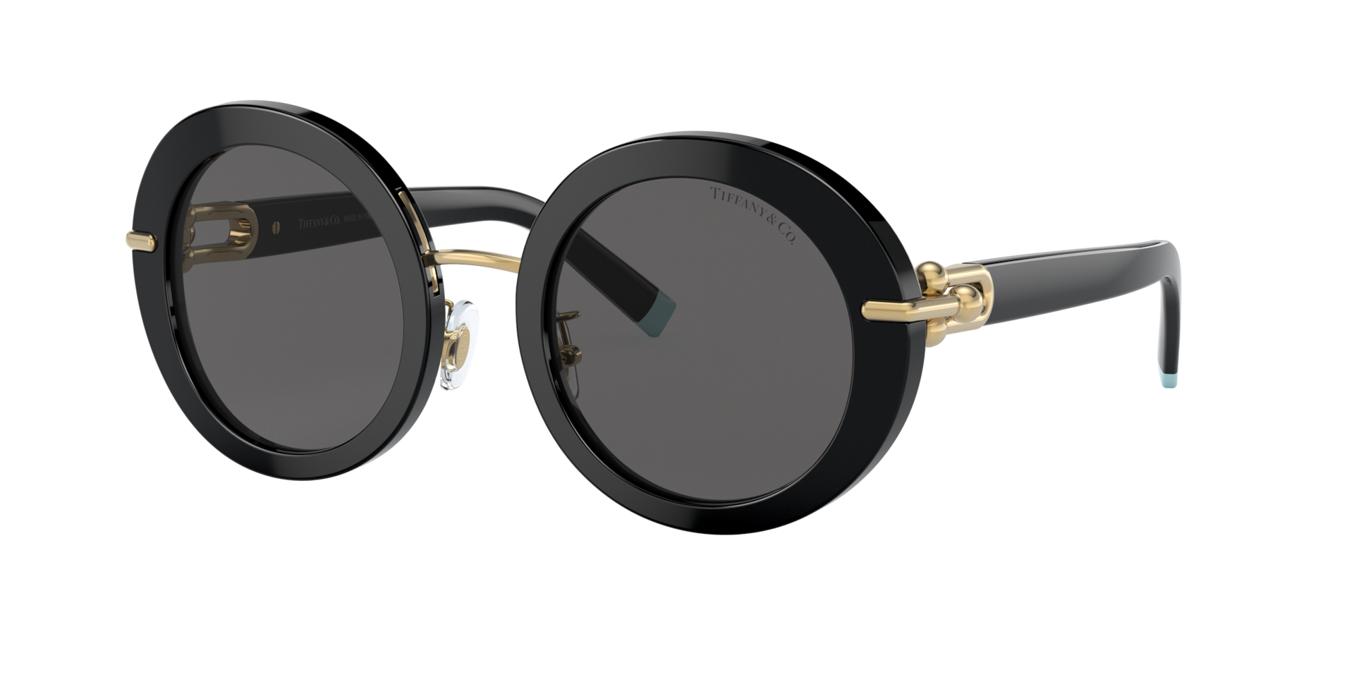Tiffany & Co. Mujer Gris Oscuro Sunglass Tf4201 - Color Del Marco: Negro, Color De La Lente: