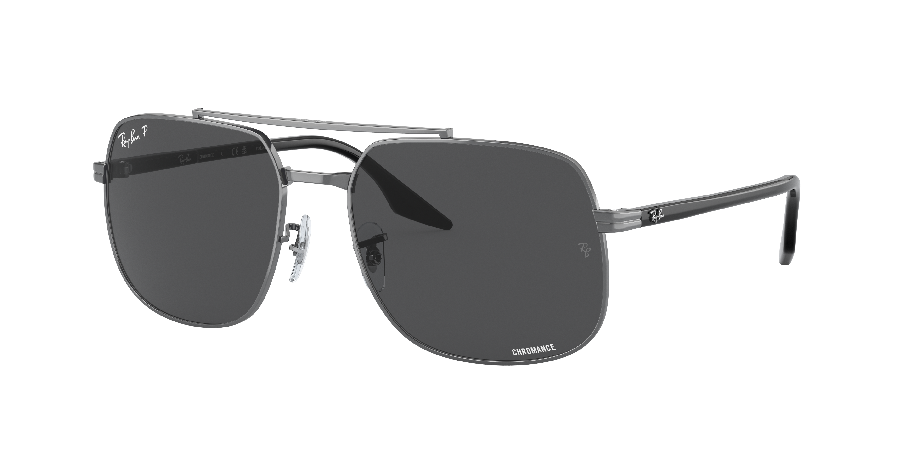 Ray-Ban RB3699 Polarized+ Lenses L (59 - 18) with Grey lenses and