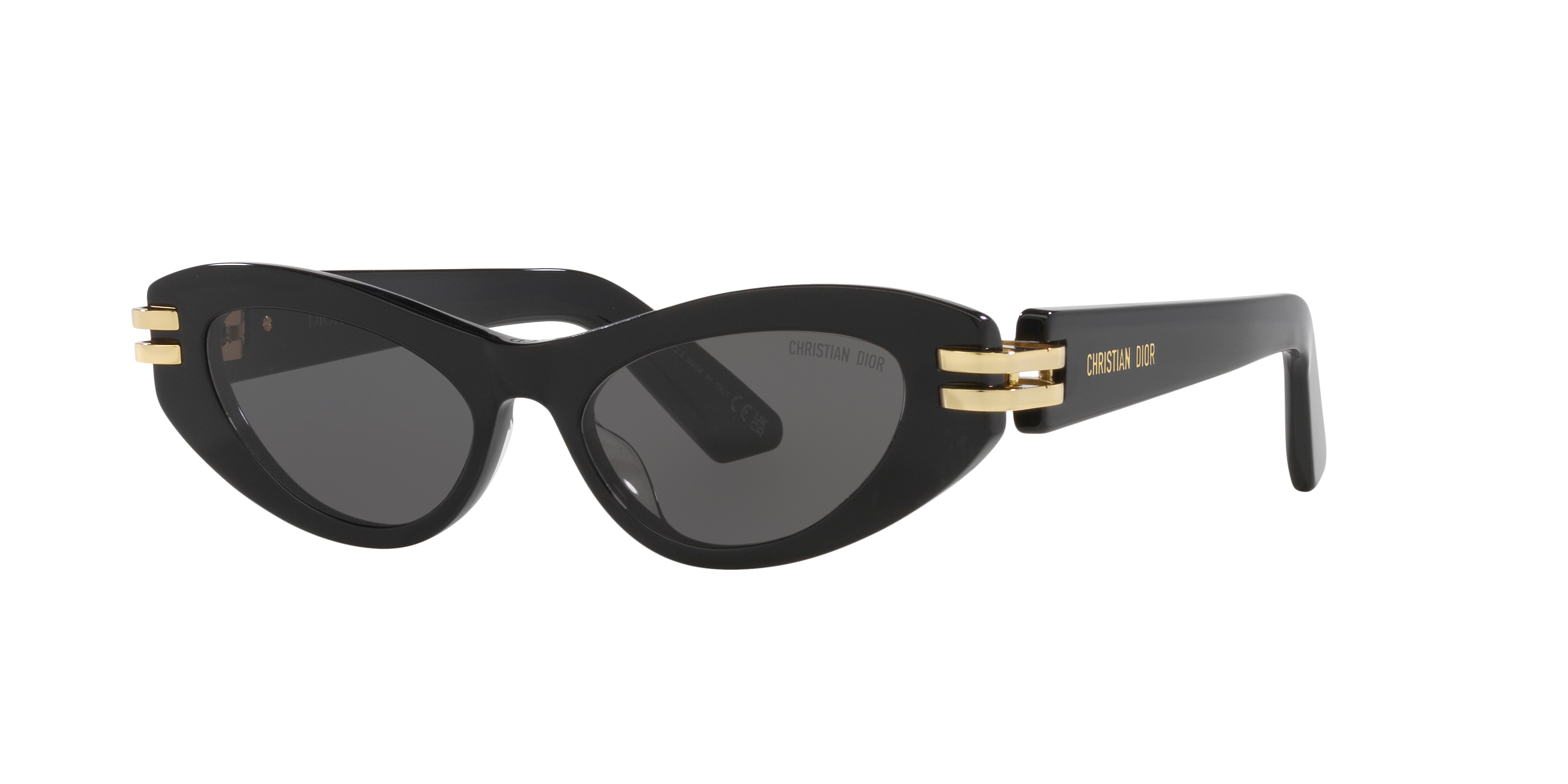 DIOR CDior B1U XXS (50 - 16) with Grey lenses and Black frame