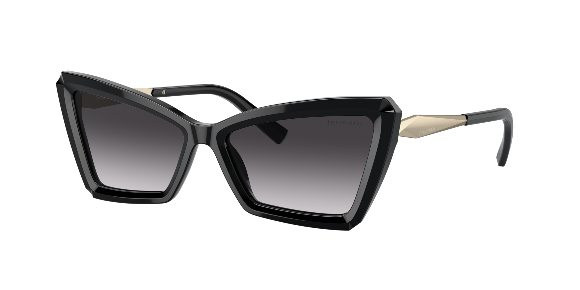 Tiffany & Co. Woman Sunglass TF4203 -  Frame color: Black, Lens color: Grey Gradient