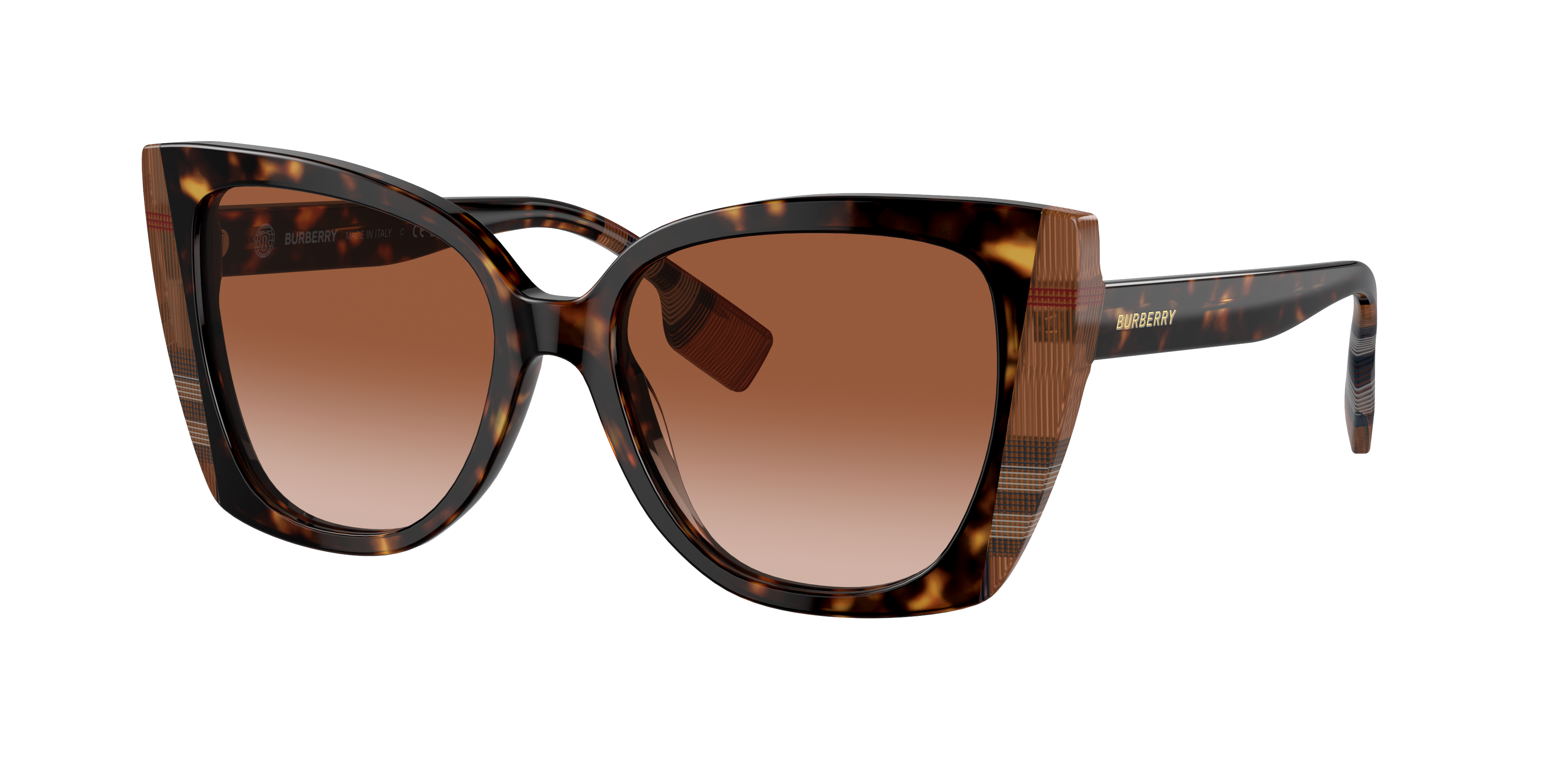 Burberry Meryl M (54 - 17) with Brown lenses and Brown frame