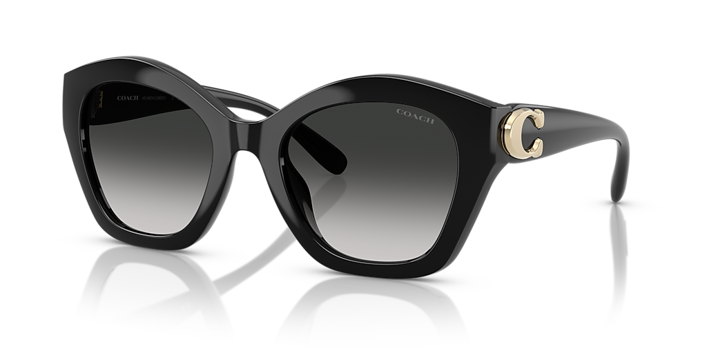 Coach CAD31 L (54 - 22) with Grey lenses and Black frame